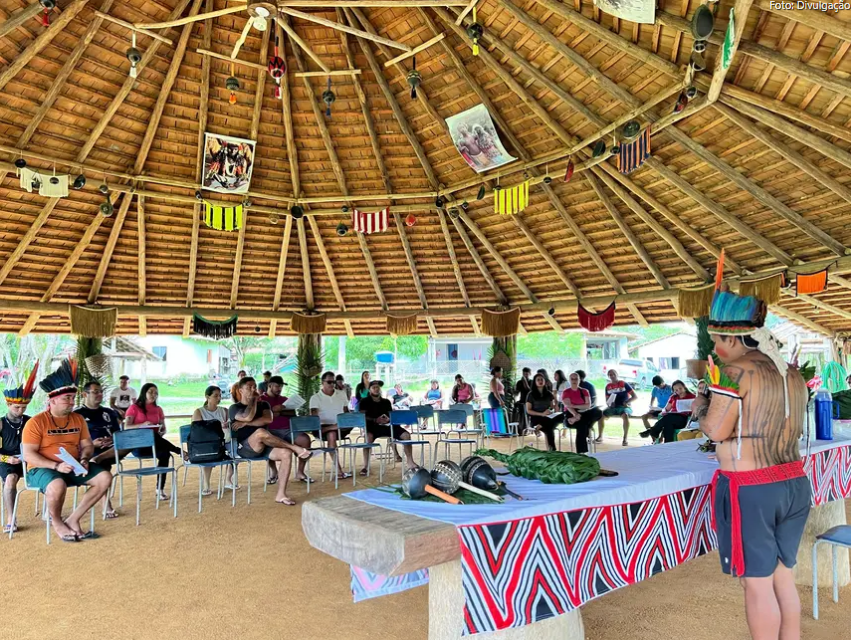 Desta vez, o Povo Tembé Tenetahara, da Terra Indígena Alto Rio Guamá, apresentou suas contribuições para o Projeto de Lei que será levado à Alepa