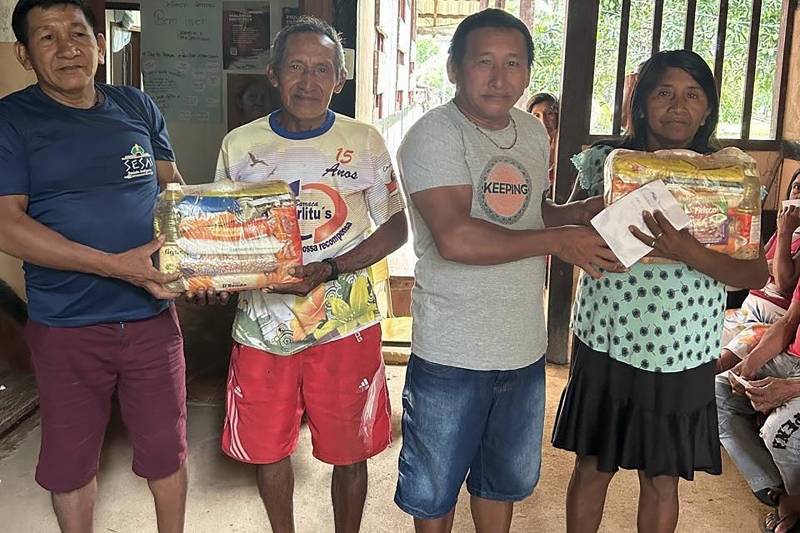 Ação emergencial da Secretaria de Estado dos Povos Indígenas (Sepi) contemplou a etnia Munduruku no município de Jacareacanga