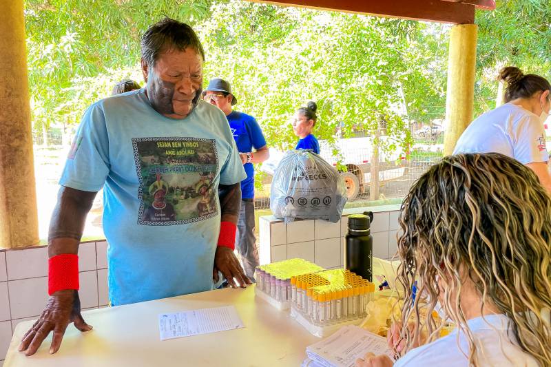 Ação envolveu órgãos estaduais, governo federal e especialistas em saúde indígena