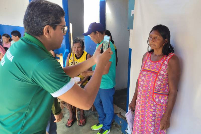 Emissão de documentos para povos indígenas