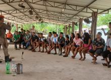 Parceria do Corpo de Bombeiros e Secretaria dos Povos Indígenas qualificou cerca de 30 indígenas para atuação como brigadistas no Alto Tapajós