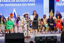 Governo do Pará empossa Puyr Tembé, primeira secretária de Estado dos Povos Indígenas